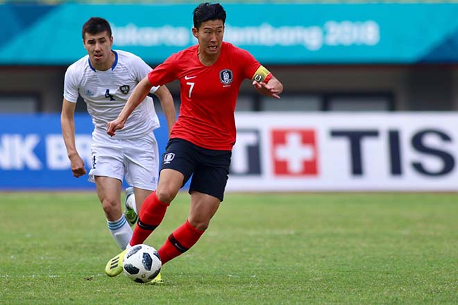 Son Heung Min đã chuẩn bị tinh thần trước trận gặp U23 Việt Nam