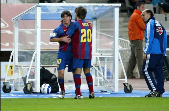 14 năm Messi được Barca ra mắt