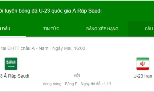 Soi kèo U23 Saudi Arabia vs U23 Iran, 16h00 ngày 15/8