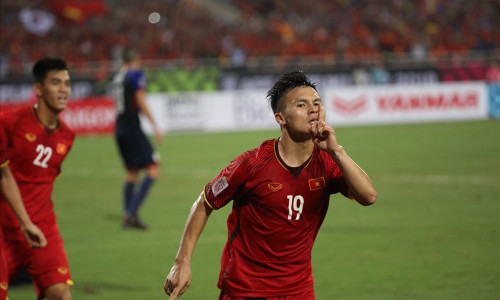 Quang Hải là cầu thủ có phong độ tốt nhất của đội tuyển Việt Nam